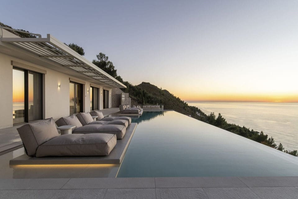Sunsets at Mythea are unmissable.