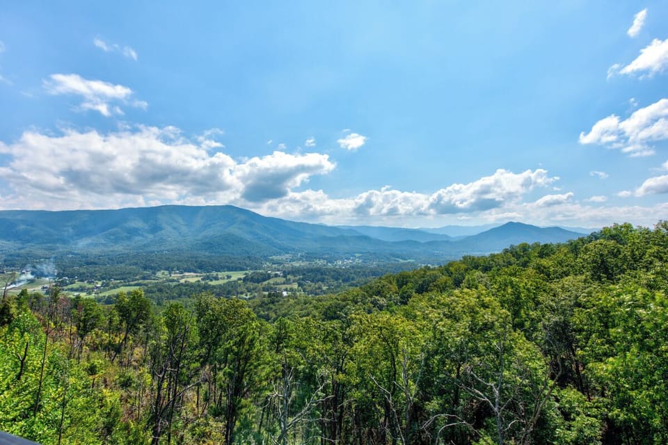 Views from Black Bear-y Ridge's relaxing decks