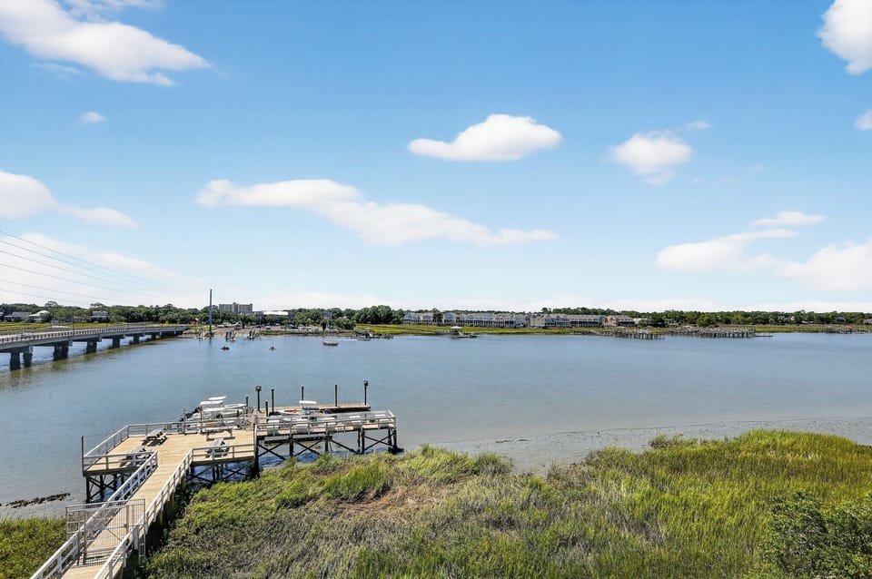 Gorgeous water views all around the premises