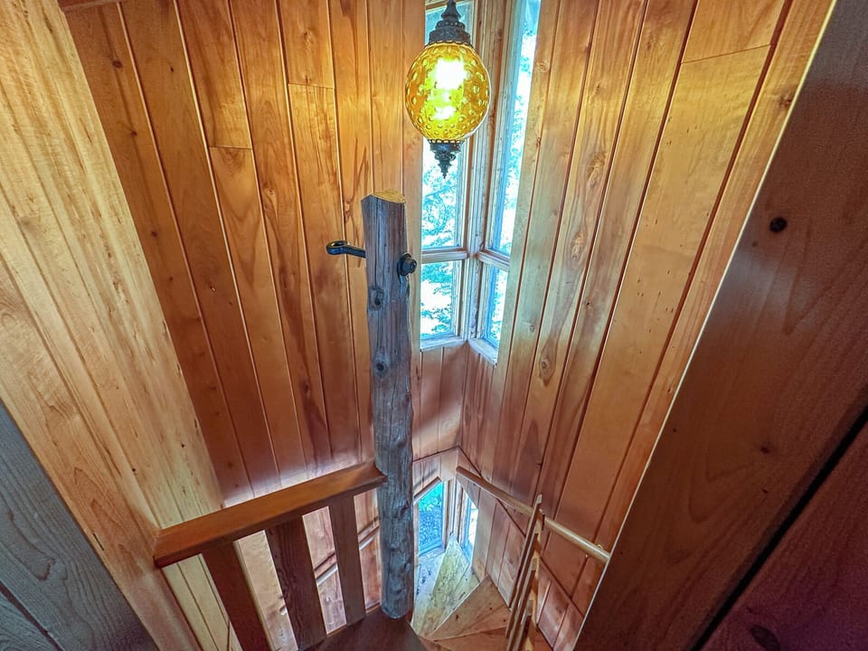 Spiral Staircase to Loft