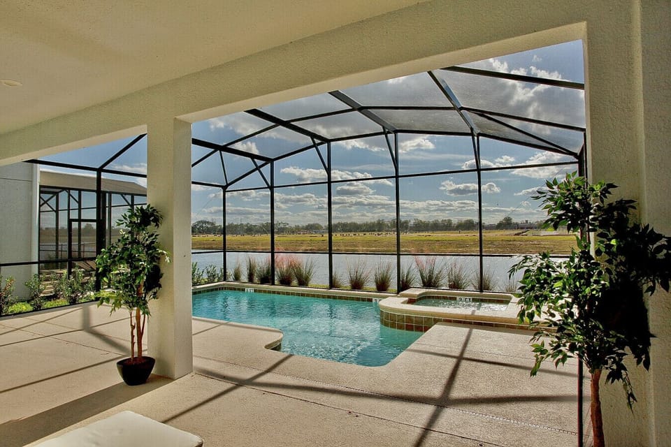 Relax at the patio with this view