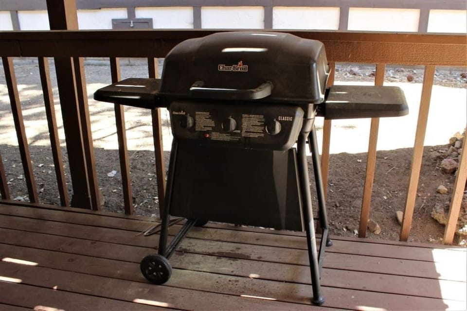 Propane BBQ on Back Deck