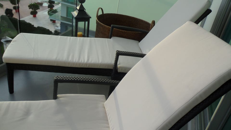 Lounging at the Deck