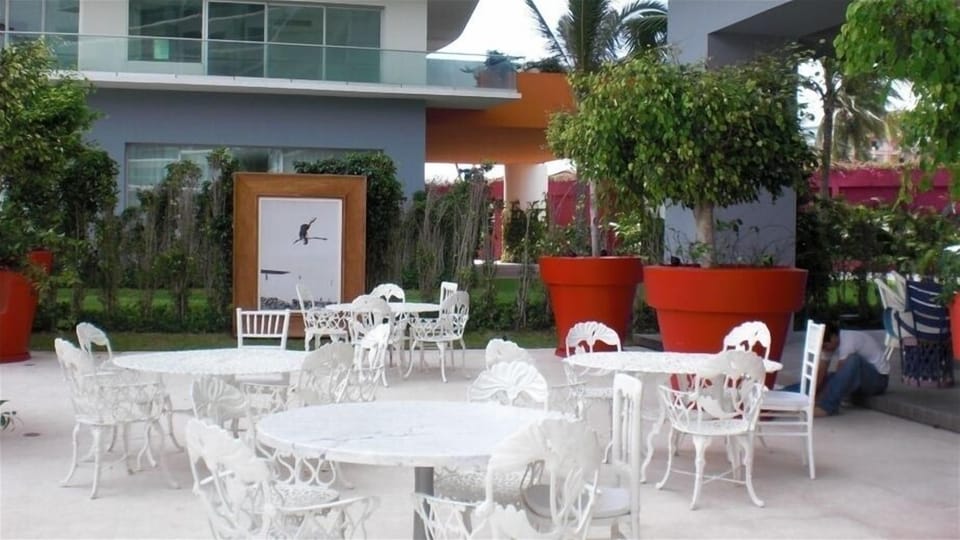 Morning Coffee at the Restaurant