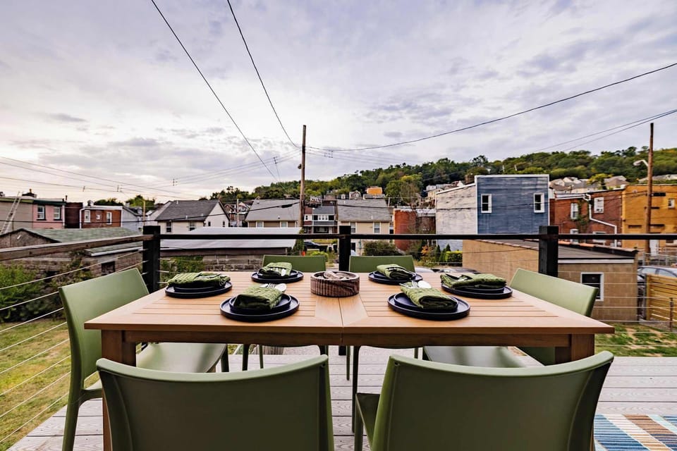 Enjoy outdoor dining with a view – perfect for family gatherings and memorable meals under the sky.