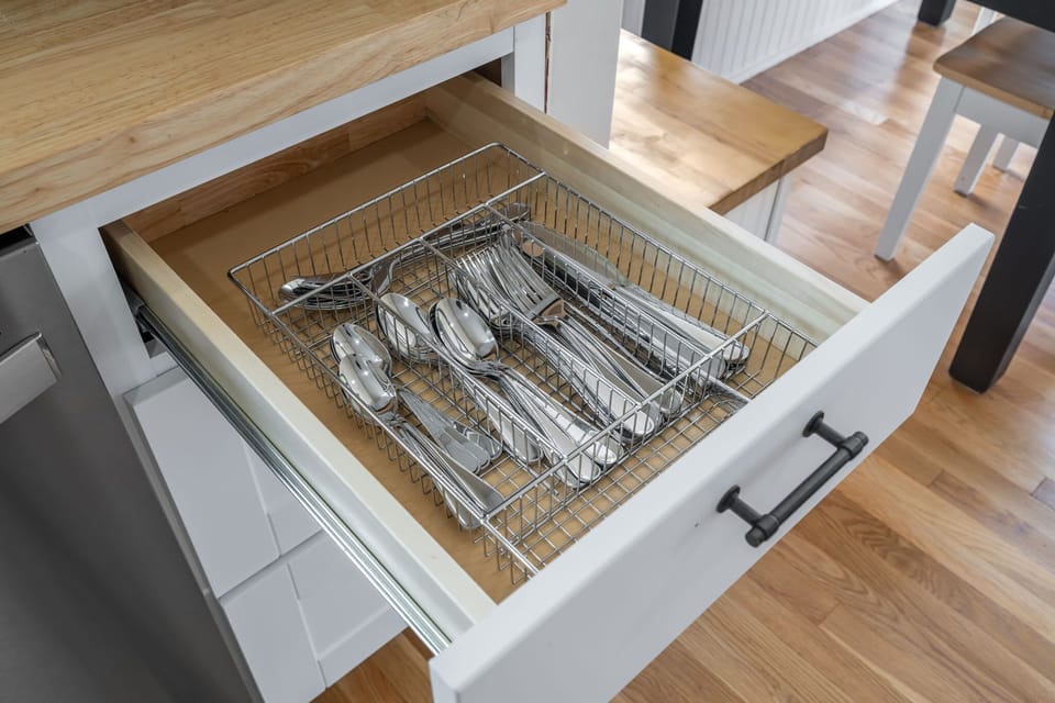 Kitchen essentials at your fingertips.