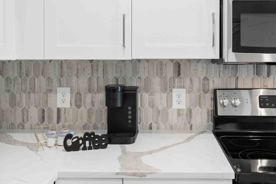Start Your Day with Fresh Coffee-No need to go out for your morning fix! Enjoy our in-unit coffee maker and complimentary supplies to get your day started right.