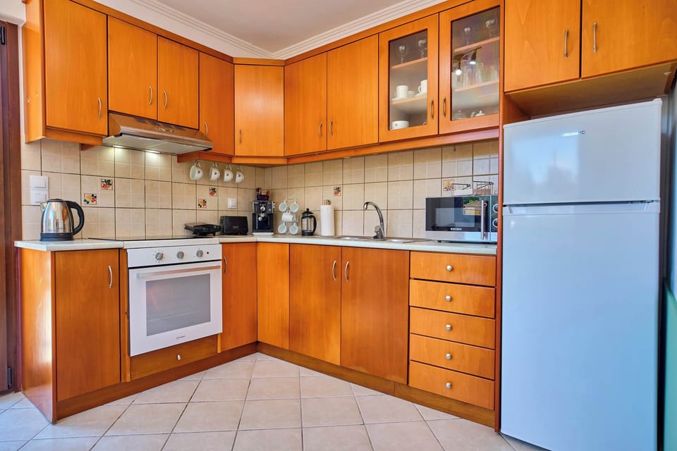 Modern kitchen with everything you need for relaxed holiday cooking