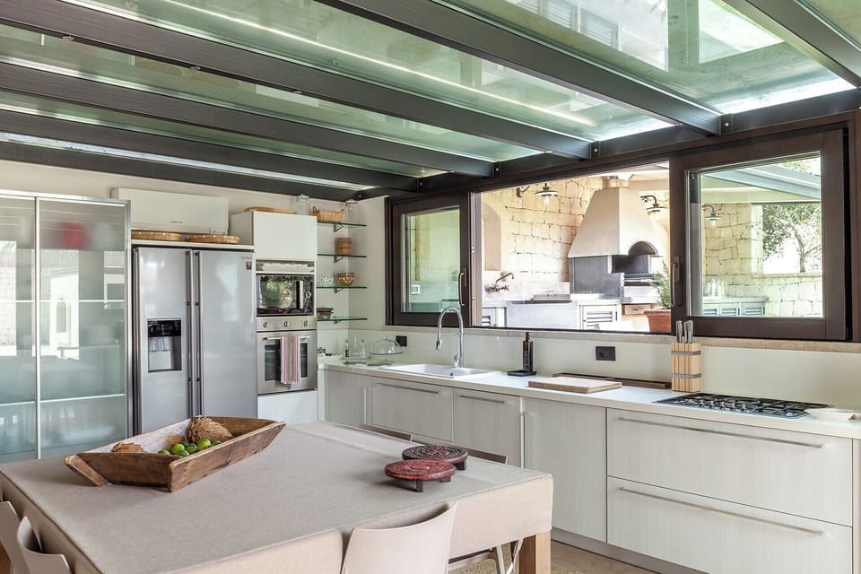The kitchen.