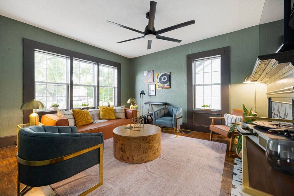 The large living room will invite you in and make you feel at home!