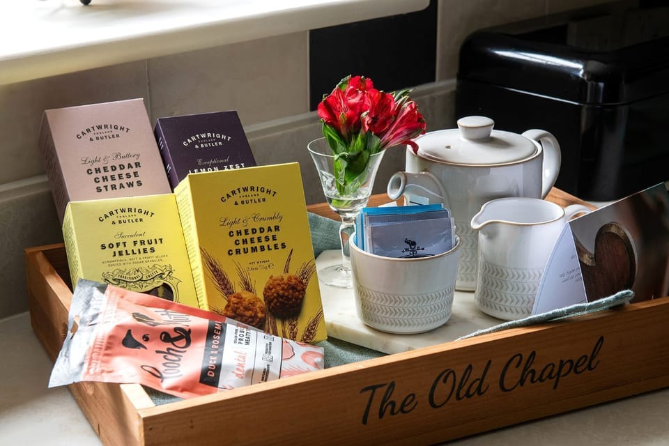 The Old Chapel Welcome Tray