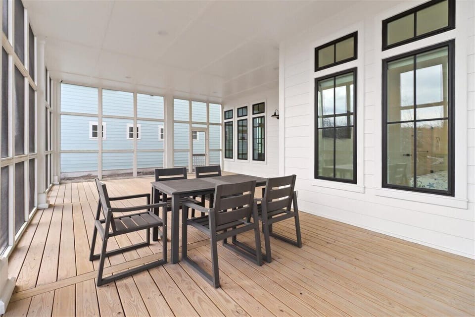 1st Floor, Back Porch - Gulf facing.