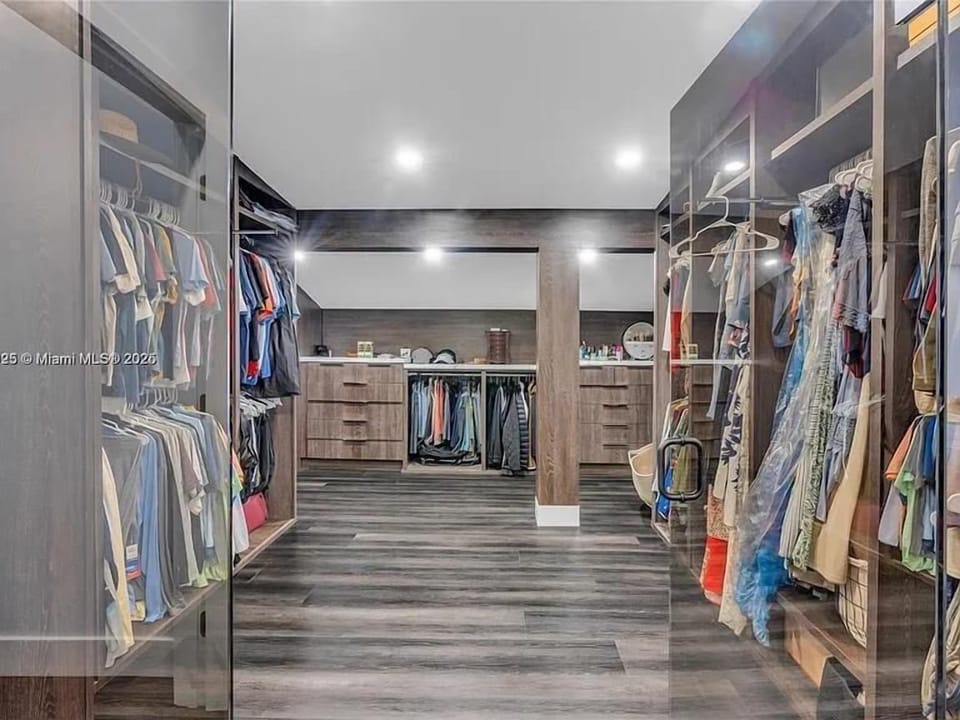 master bedroom walk in closet