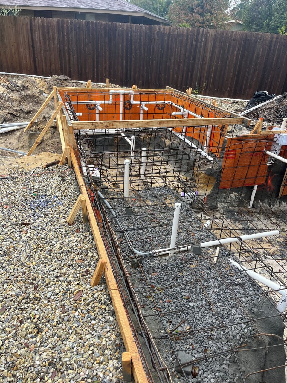 POOL & HOT TUB estimated completion April 1st