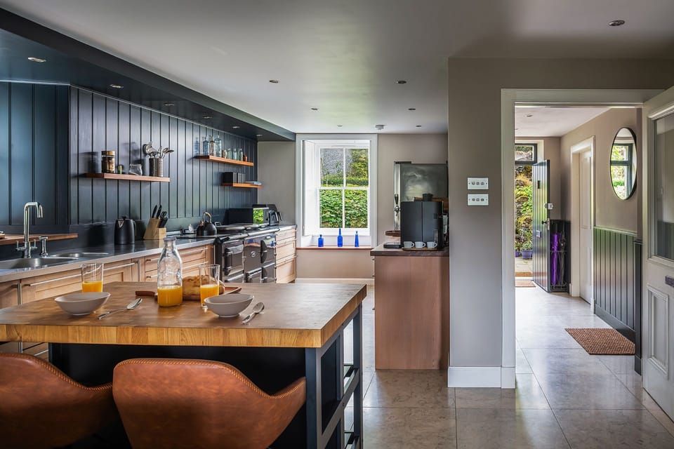 The kitchen at Quarter House, Scottish Borders