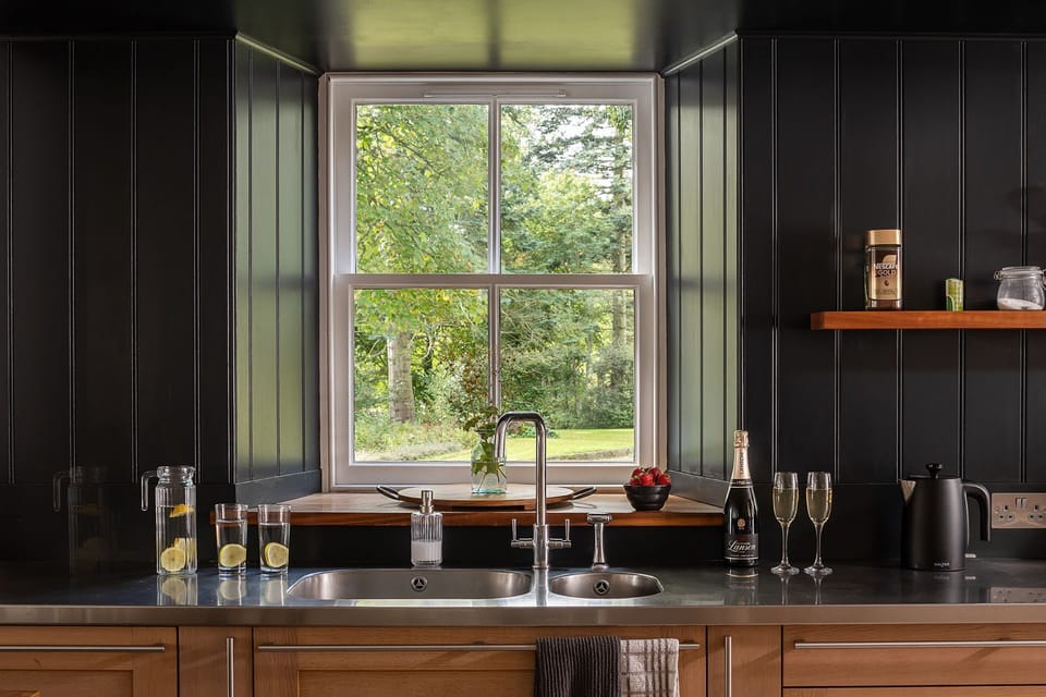 The kitchen at Quarter House, Scottish Borders