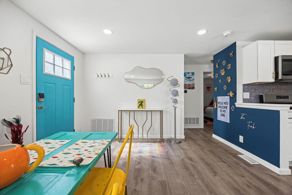 Fun touches throughout set the tone for a unique stay.