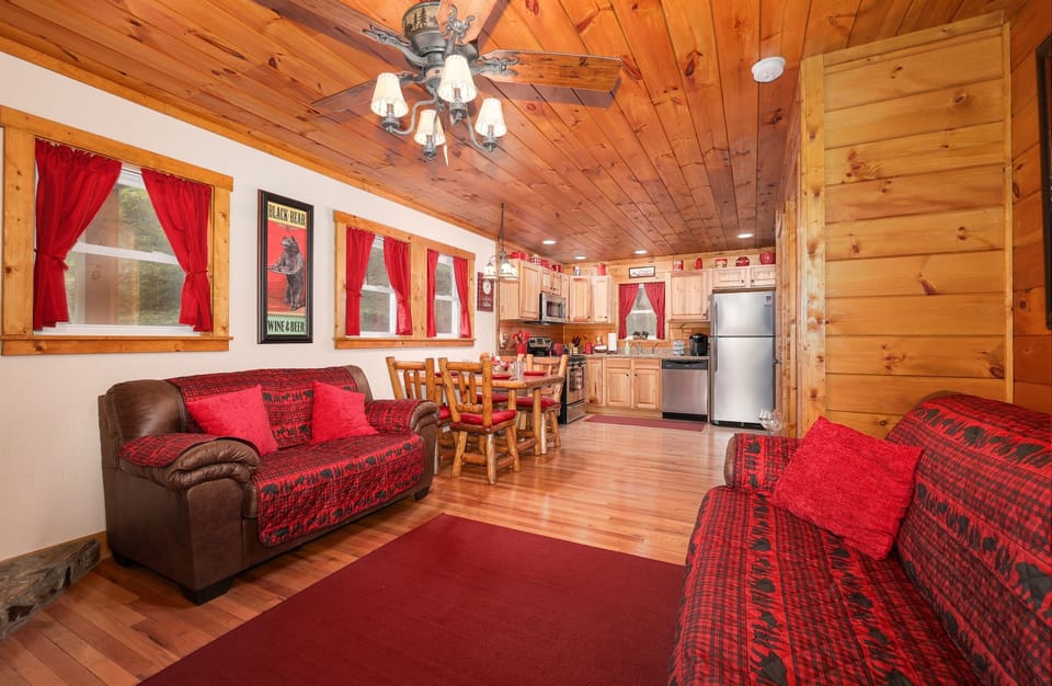 Open Concept Living Area