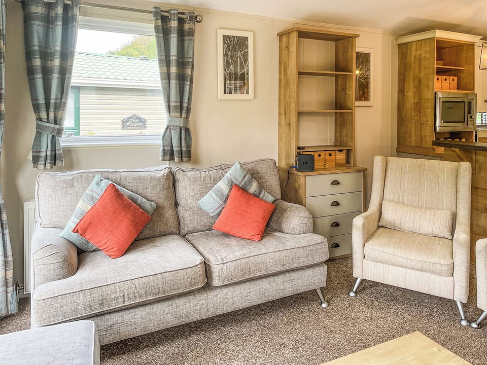 Living area | Glen View Lodge, Dunbar