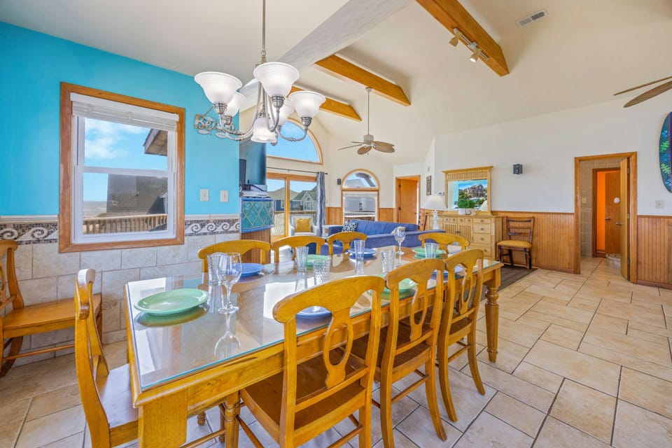 Surf or Sound Realty - 1228 - Wave Breaker - Dining Area -2