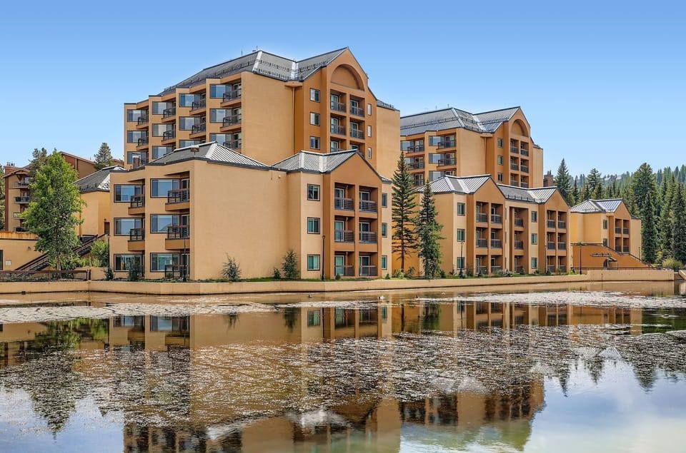Beautiful Exterior Rear View of the Property and Maggie Pond