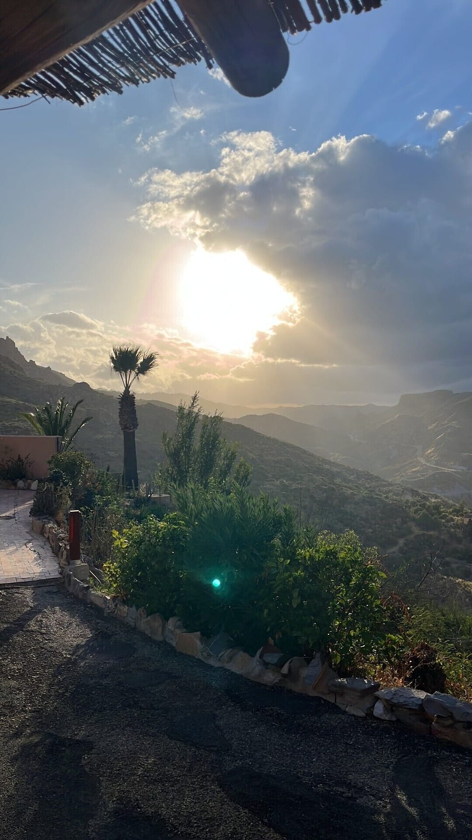 View from terrace