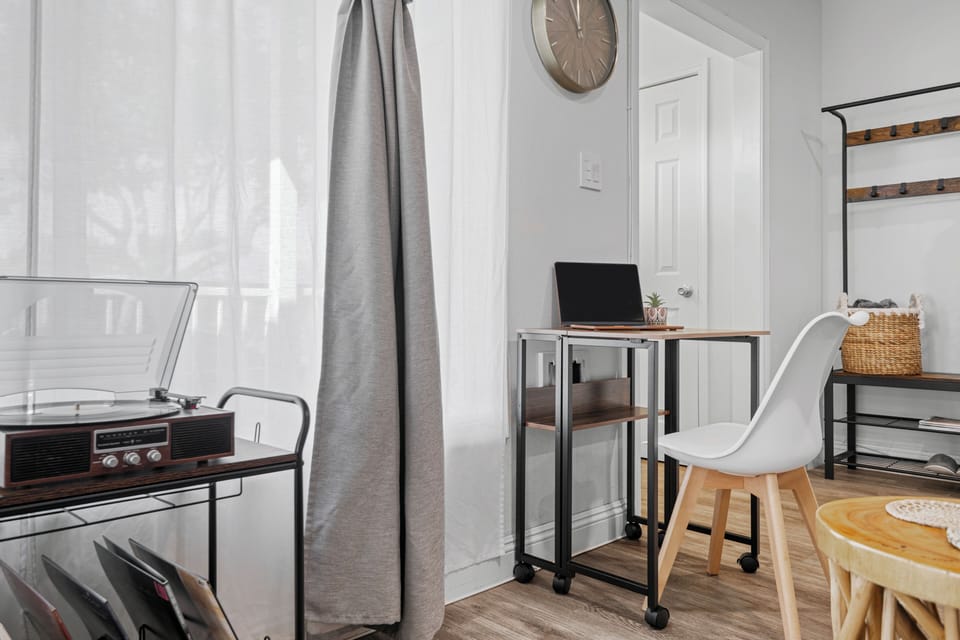 Workspace and entertainment