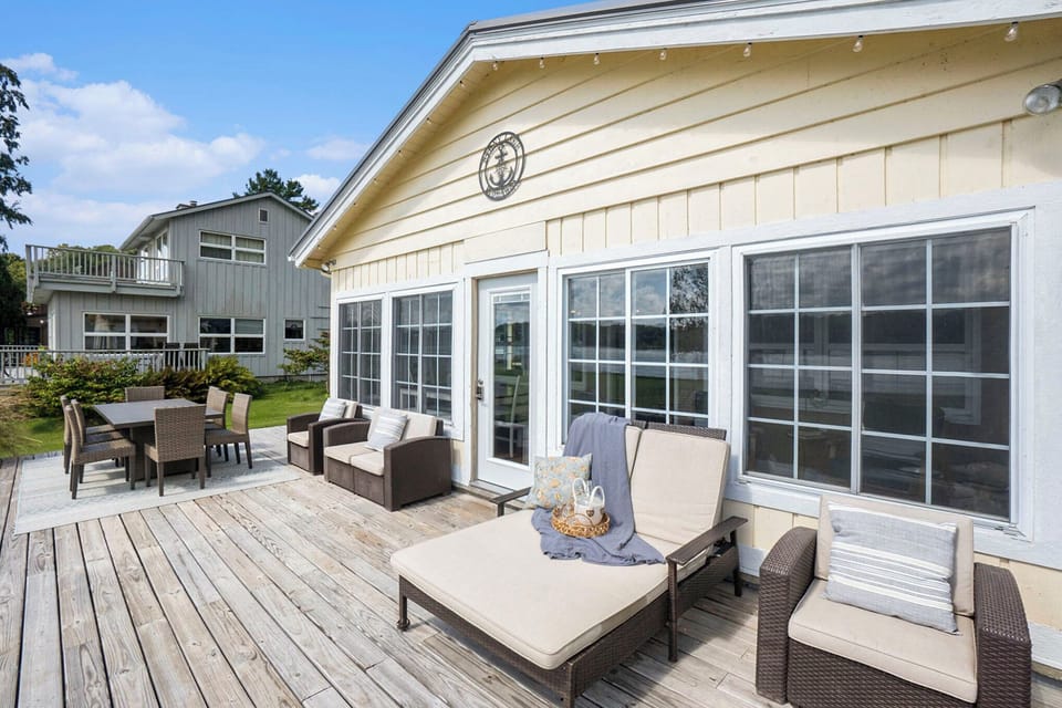 Relax in the sun or dine alfresco!