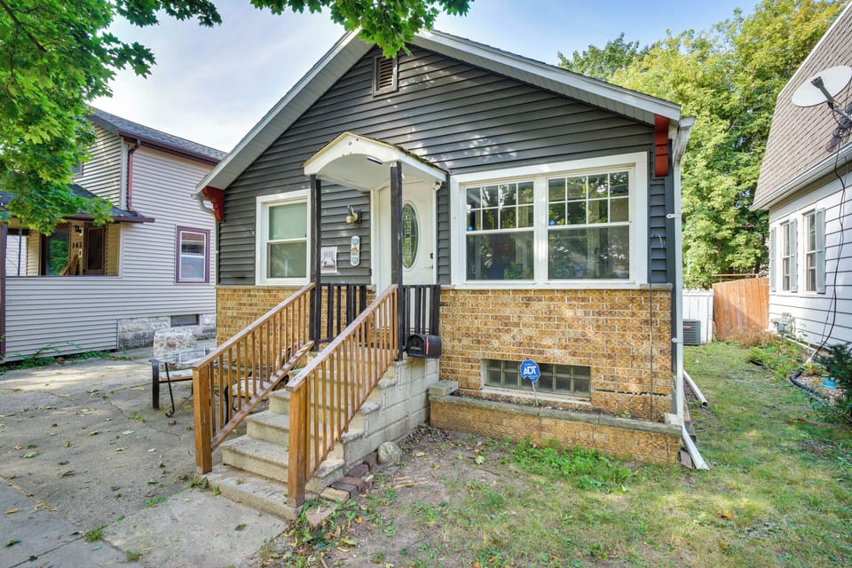 Fond du Lac Vacation Rental | 2BR | 1BA | Steps Required | 750 Sq Ft