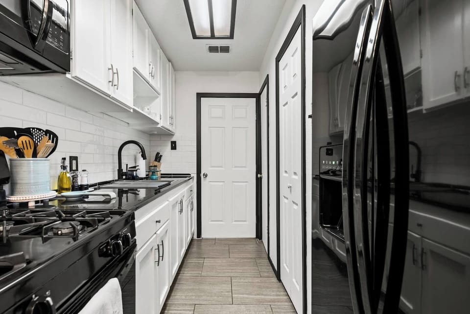 Kitchen stocked with the basics for real cooking
