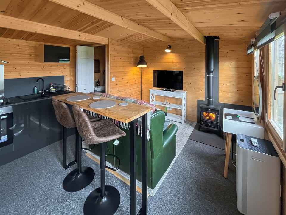 Open plan living space | The Homestead Compact, Finglesham, Deal