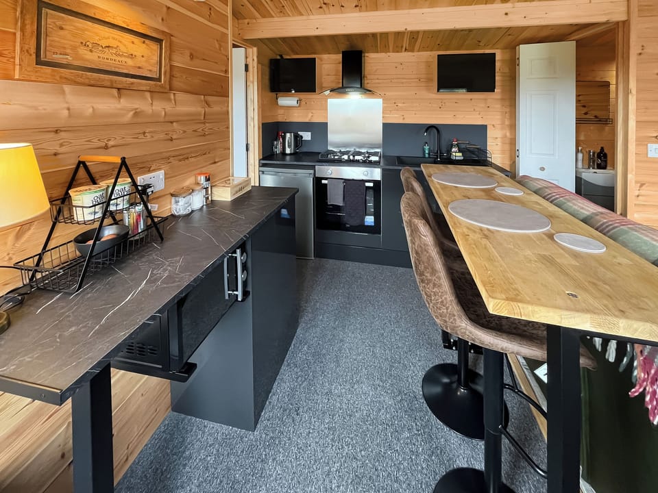 Open plan living space | The Homestead Compact, Finglesham, Deal