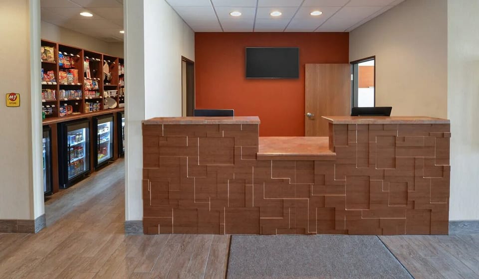 Check in quickly at a welcoming front desk with friendly service.