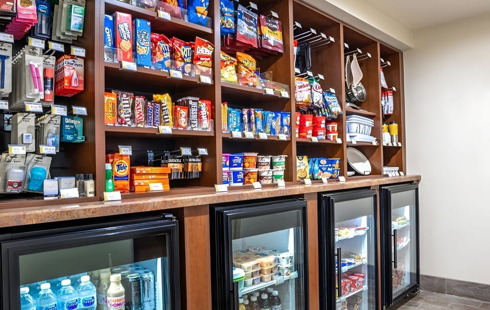 Grab late-night snacks and essentials without leaving the property.