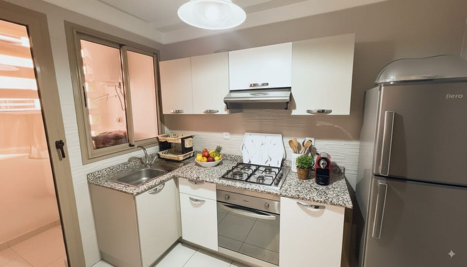 Compact Modern Kitchen