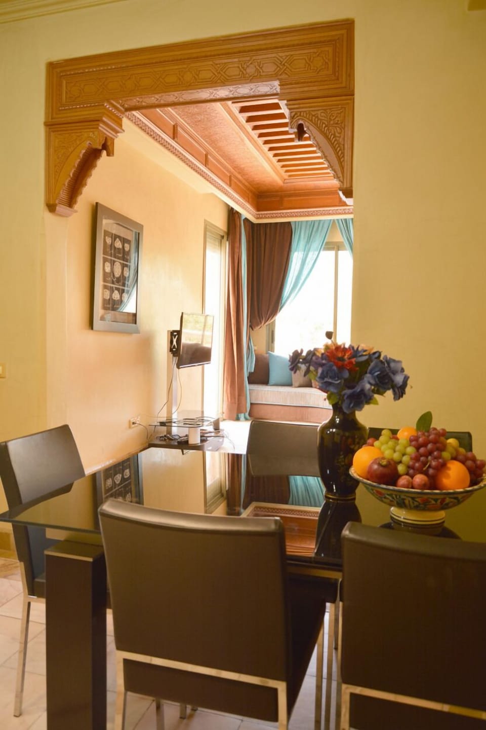 Elegant Dining Area with Traditional Accents
