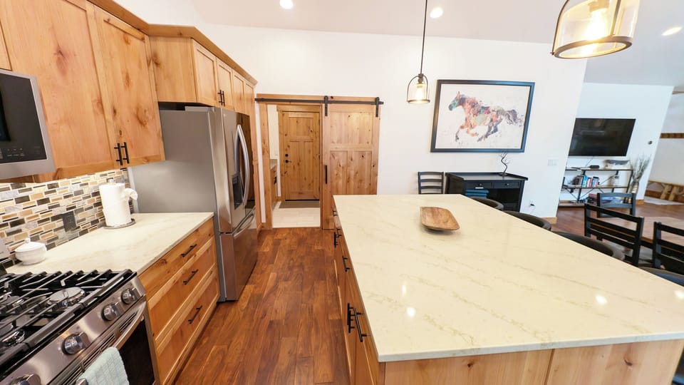 The Laundry is just off the Kitchen