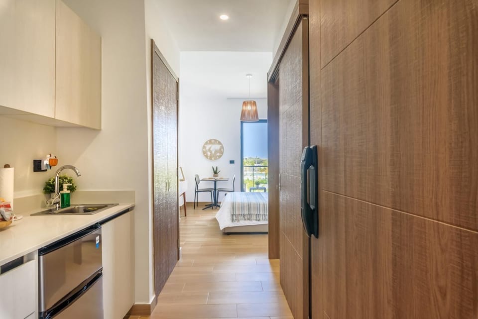 On-site gym to keep up with your fitness routine during your stay.