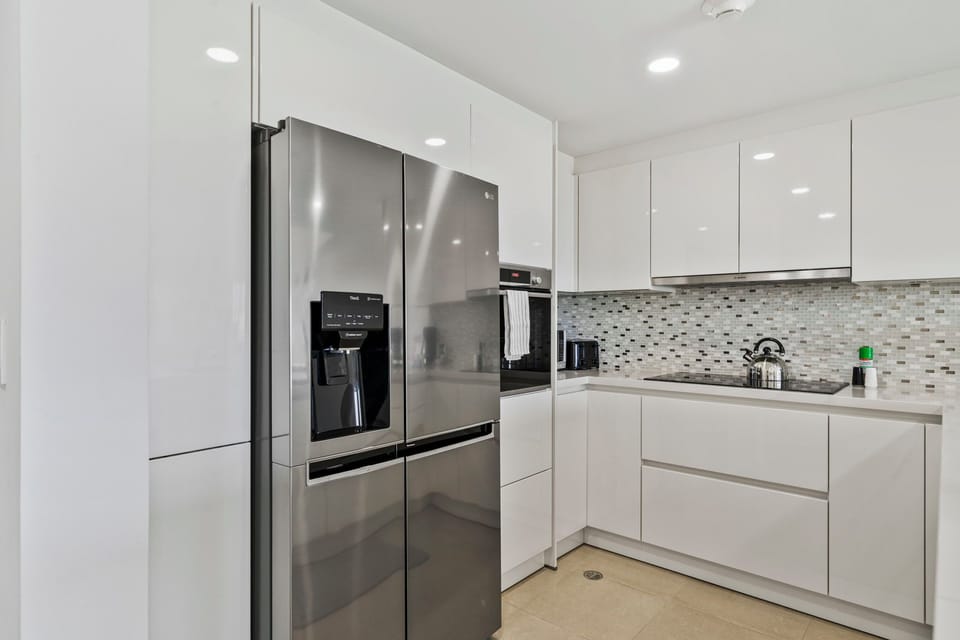 Luxurious Kitchen with stainless steel appliances
