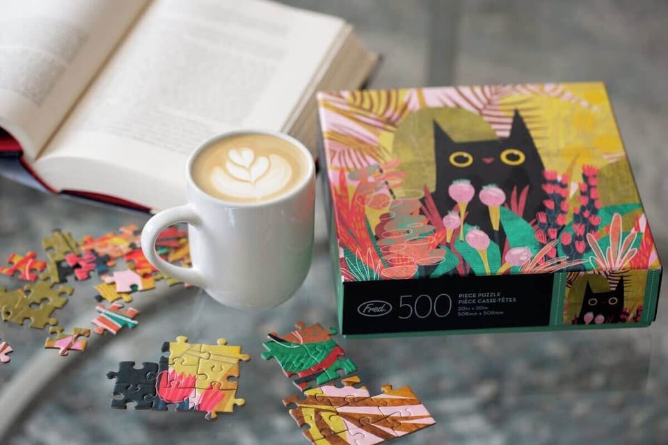 Enjoy slow mornings and peaceful evenings with coffee, a good book, and a puzzle—simple, meaningful moments that make your getaway unforgettable.