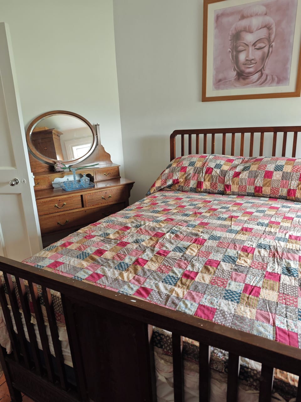 Bed and bedside unit