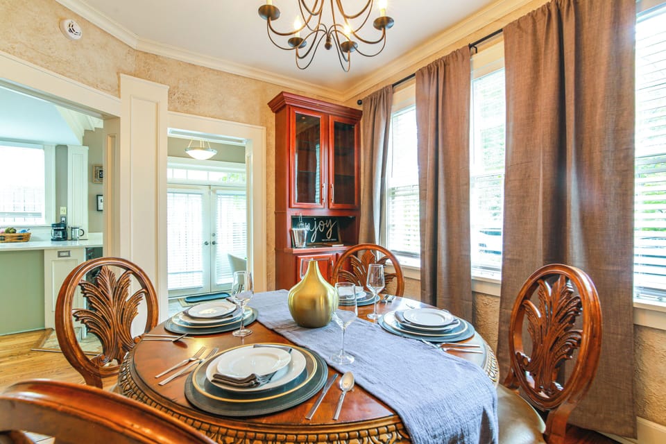 Dining Area | 1st Floor | Dishware/Flatware
