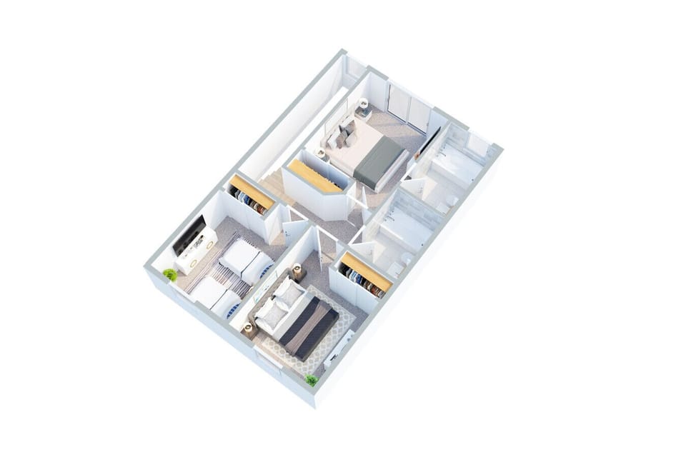 Floor plan of the home
