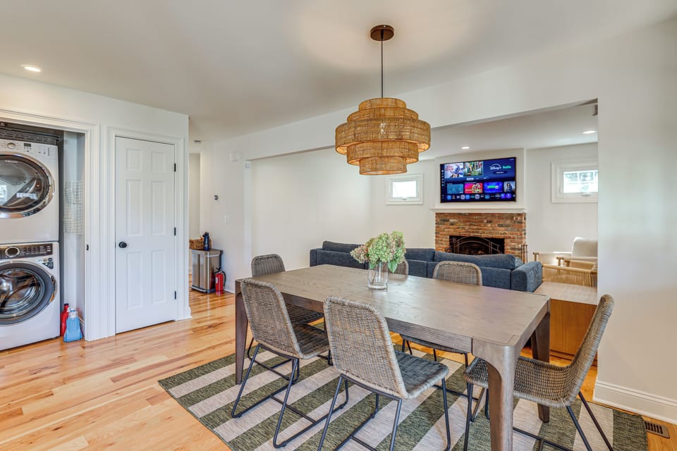 Dining Area | 1st Floor | Washer & Dryer Access