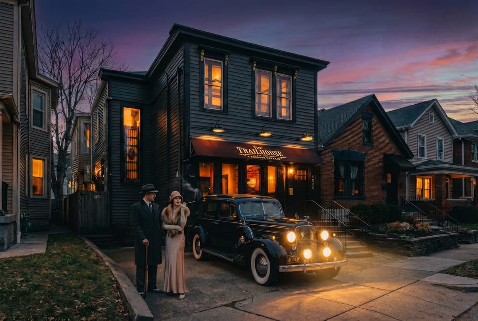 Welcome to The Trail House your stylish and moody getaway spot.