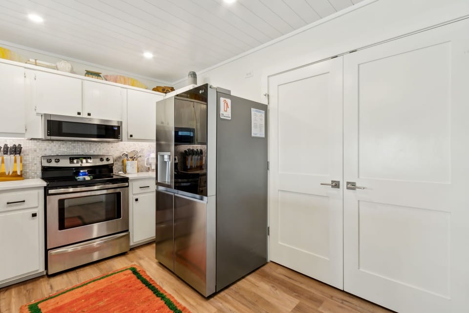 Large fridge with room for all of your beach snacks
