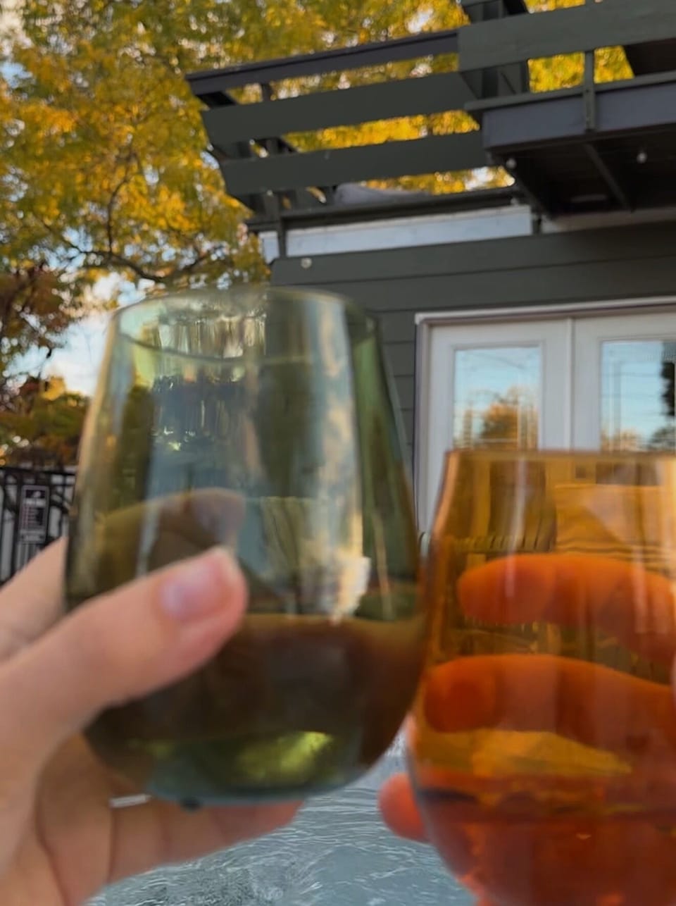 The air gets quieter, the stars get brighter, and somehow everything feels easier. Cheers to that.