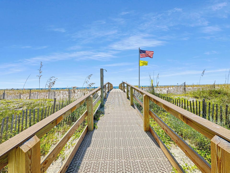 Walk to the beach