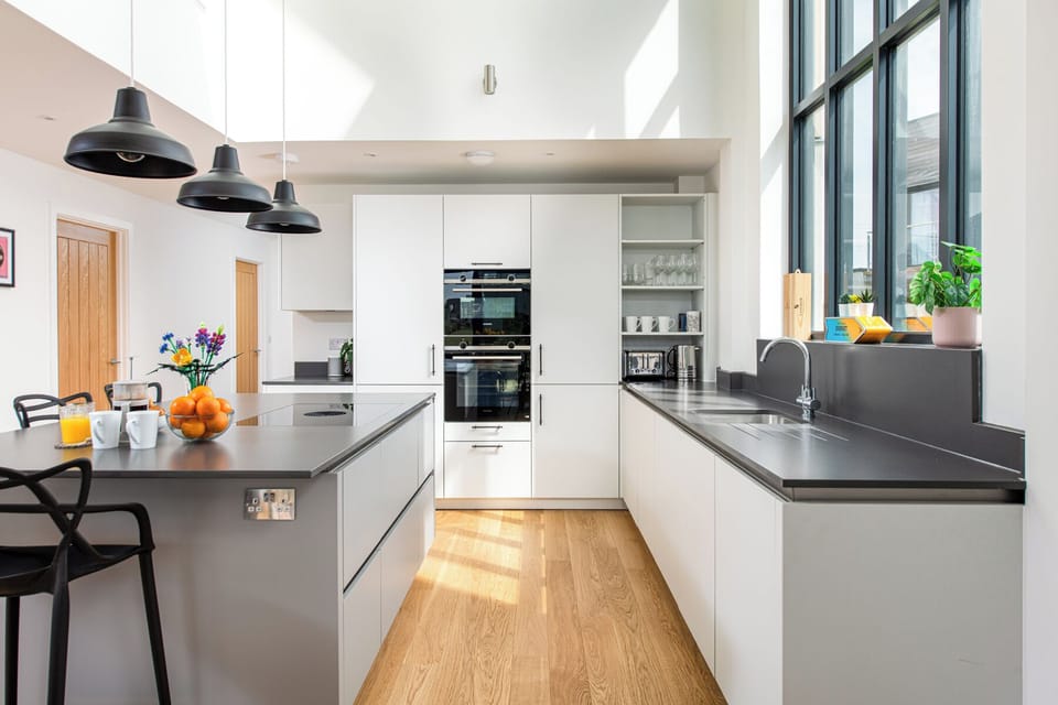 Modern kitchen appliances