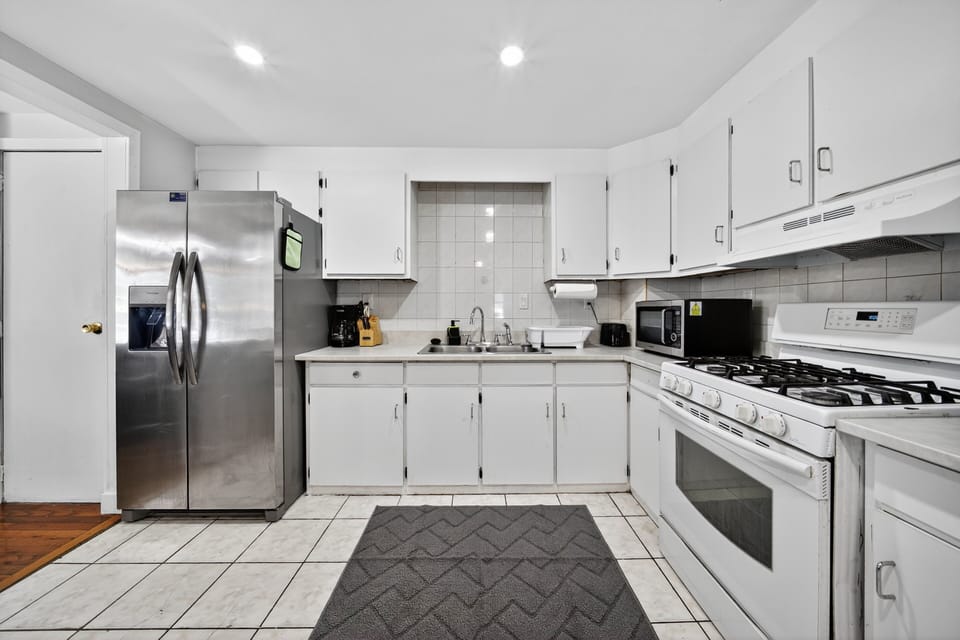 Indoors, Floor, Kitchen, Flooring, Appliance